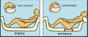 soft bathtub