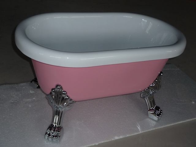 baby bath pink