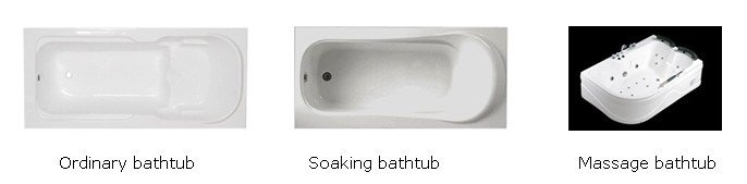 bathtub styles