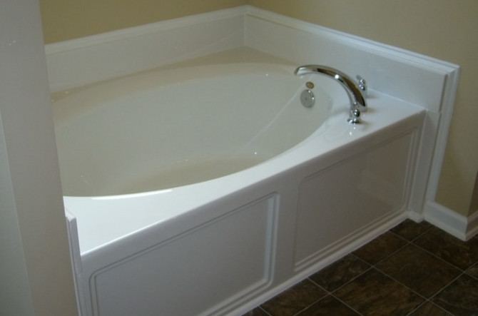 fiberglass bathtub