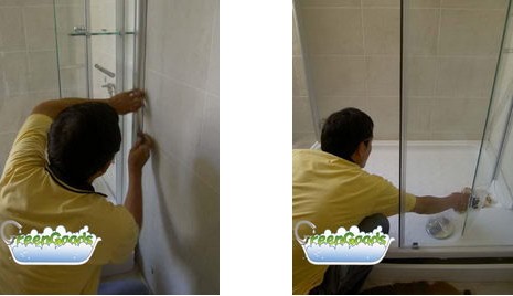 shower enclosure installation