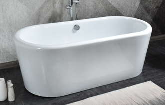 Luxury Soaking Small Space Bath Tub