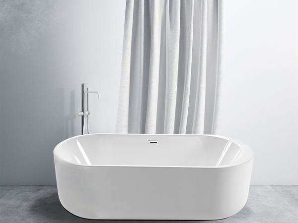 Modern Acrylic Fiberglass Resin Bath Tub