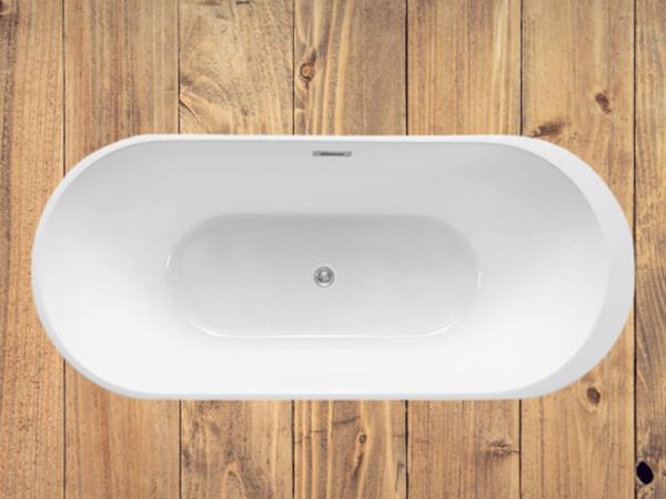 Modern Designer Bathroom Freestanding Bath Soak Bathtub Customization Size