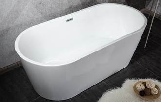 oval freestanding bathtub