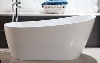 oval freestanding bathtub