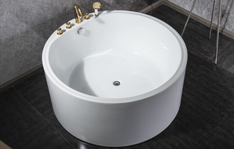 Round Freestanding Tub, Round Freestanding Bathtub