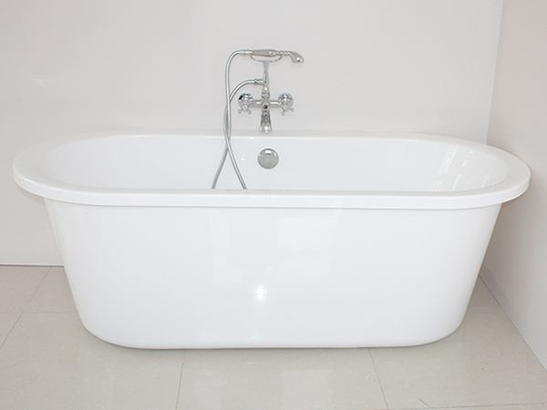 double ended freestanding bath
