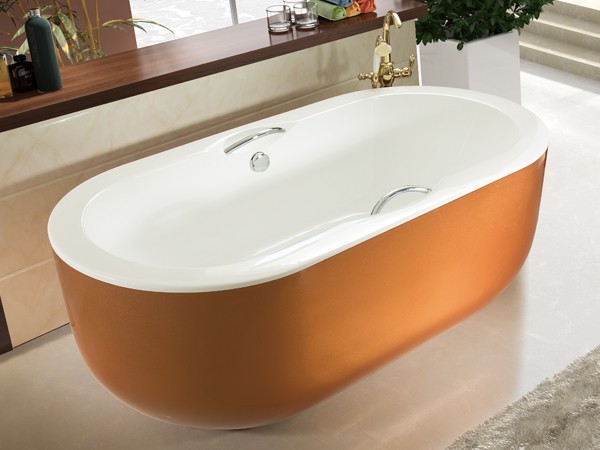 gold 78 inch modern freestanding bathtubs
