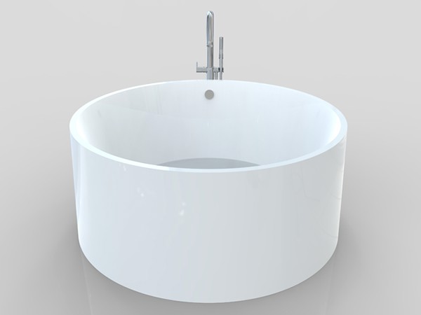 round freestanding tub