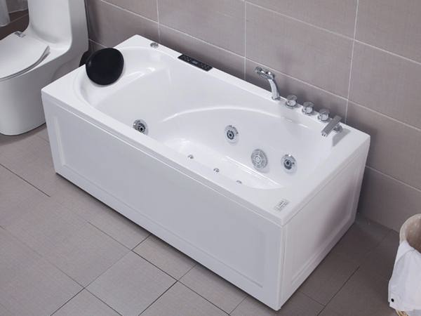  Whirlpool Water Massage Acrylic Bathtub With Showerb