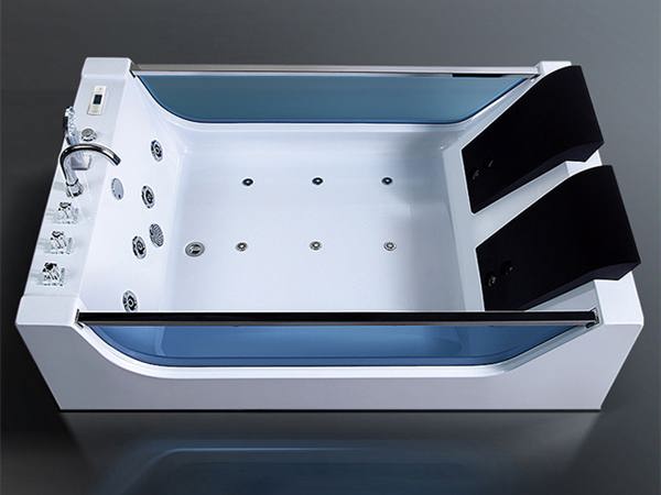 Jet Whirlpool Bathtub Deep Soaking Tub