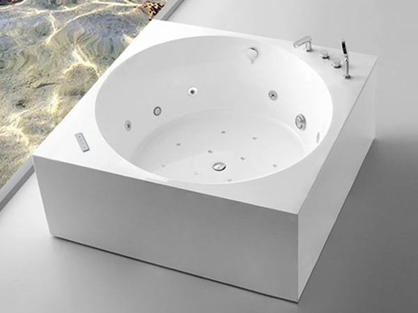 NEW Luxury Bathroom Acrylic 55X55inch Hydro Spa Bathtub