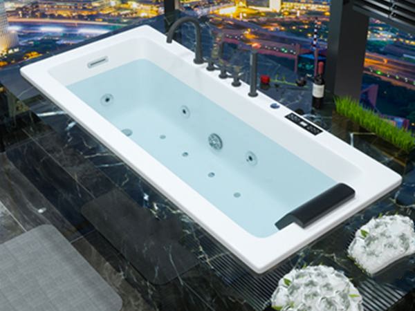 High Quality Indoor Small Whirlpool Embedded Bath Tub