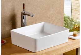 rectangle ceramic basin