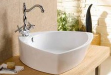 round ceramic basin