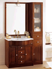 bathroom linen cabinet