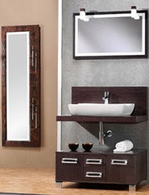 modern bathroom vanity