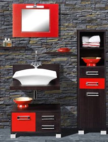 modern bathroom vanity