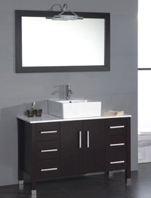 standing bathroom vanity