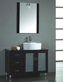 standing bathroom vanity