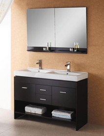 wall mounted bathroom vanity