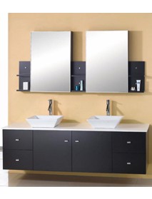 wall mounted bathroom vanity