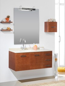 wall hung bath cabinet