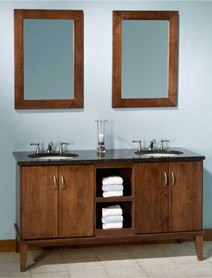 antique bathroom vanity