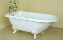 acrylic clawfoot tub