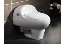 siphonic one piece toilet