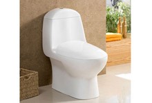 siphonic one piece toilet