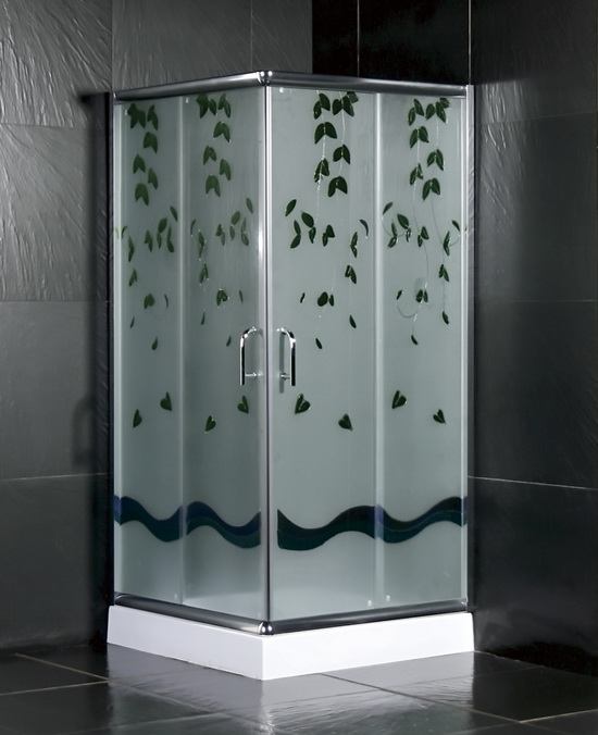 narrow shower, 800 x 800 mm