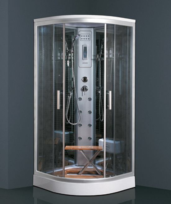 free standing shower